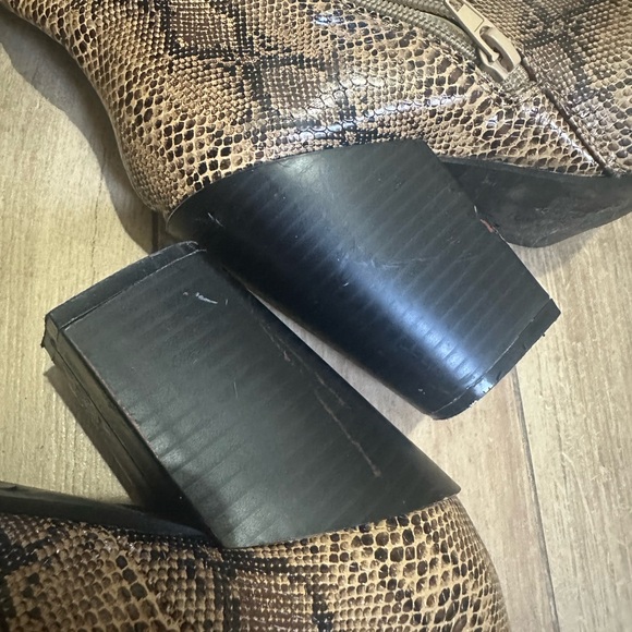 Snakeskin Boots - Picture 4 of 4